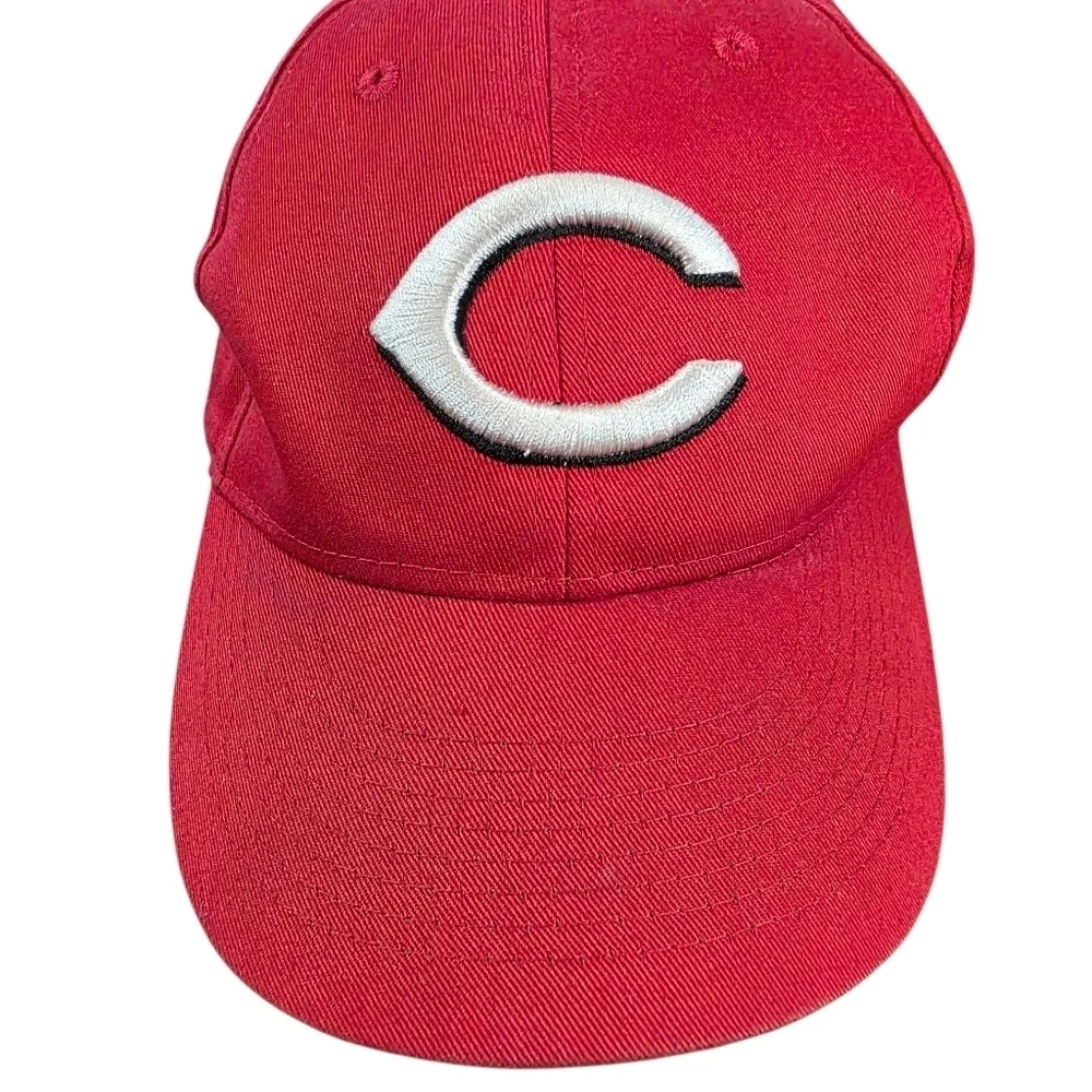 Cincinnati Reds Youth Baseball Cap MLB Team Hat Red Adjustable by OC Sports